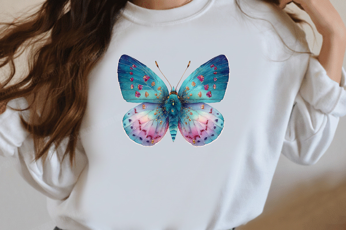 Pastel Butterfly PNG Sublimation, an Illustration by Designworld (Photo 7 of 10)