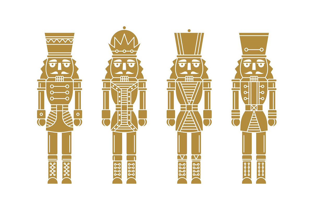 Nutcracker Drawing Illustration, a Branding & Logo Template by Buqancreative (Photo 1 of 2)