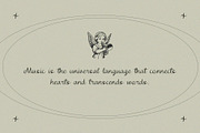 Soulful Tunes Monoline Script, a Script Font by CuteDreamyDesign (Thumbnail 2 of 12)