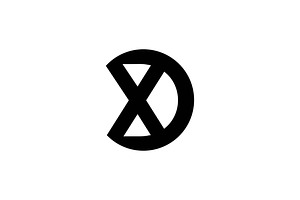 DX XD logo design, a Branding & Logo Template by xcoolee