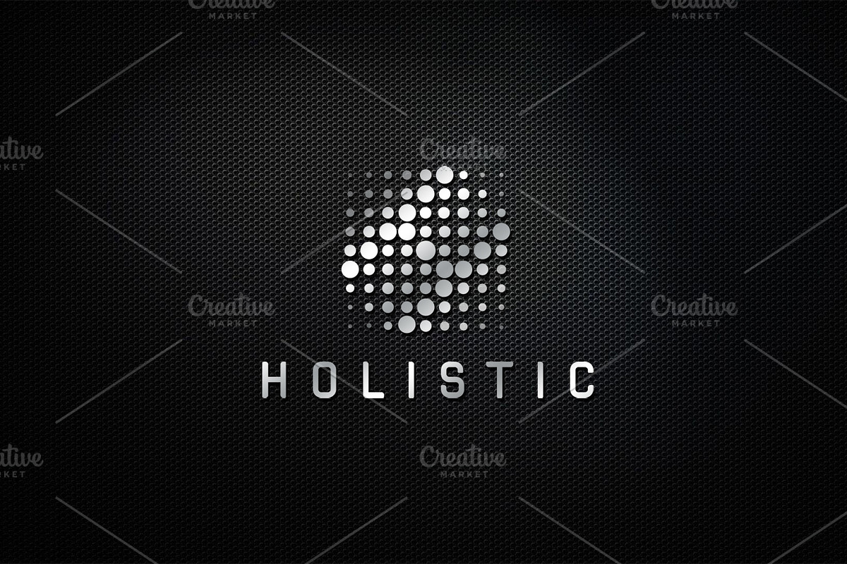 H Letter dots logo template, a Branding & Logo Template by Piro Concept (Photo 1 of 3)