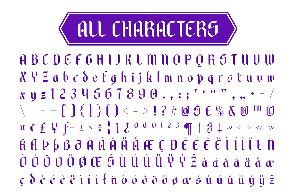 CS Kaiser Drawn, a Blackletter Font by Craft Supply Co. (Photo 8 of 8)
