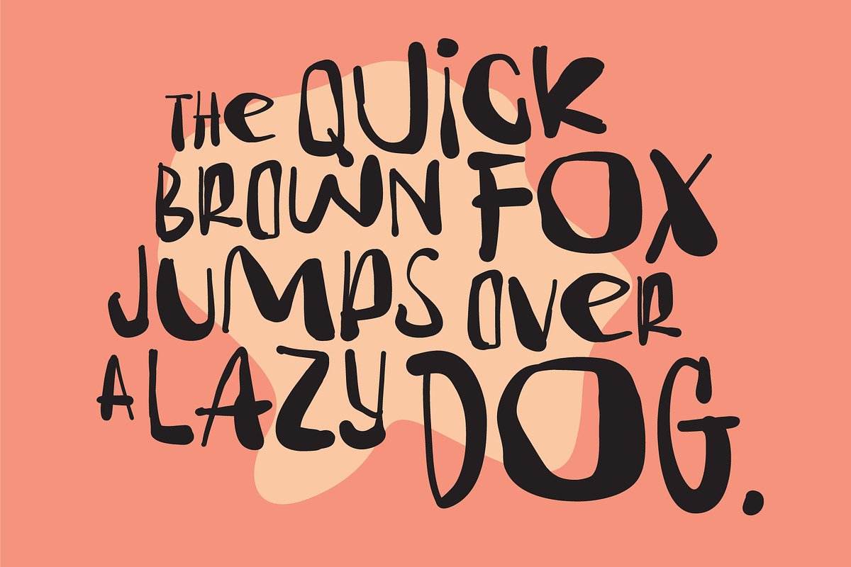 Ugly Oleo font, a Handwritten Font by D&K Project (Photo 2 of 10)