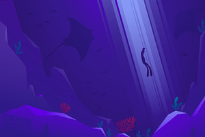 Underwater illustration