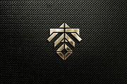 Logo Mockup Realistic Metal Texture, a Mockup by Artlogs x Modaldesain (Thumbnail 2 of 3)