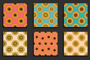 Sunflower Spiral Seamless Patterns, a Pattern Graphic by protabsorkar11 (Thumbnail 4 of 4)