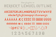 Herbert Lemuel Script, a Sans Serif Font by BlueRobinDesignShop (Thumbnail 8 of 13)