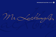 Mr Lackboughs Pro, a Script Font by Sudtipos (Thumbnail 1 of 5)
