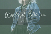 Hello October - Single Line font, a Script Font by Subectype Studio (Thumbnail 3 of 10)