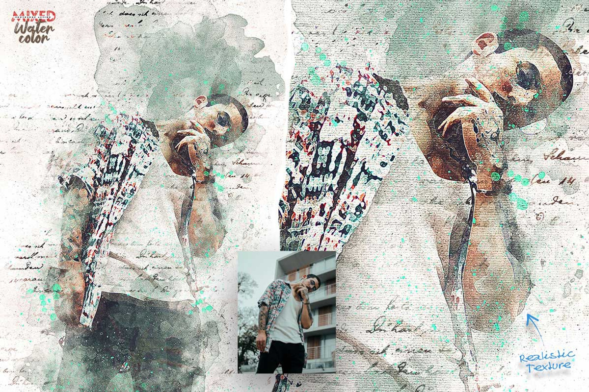 Exotic Canvas PS Actions Bundel, an Action Add-On by Amorjesu.com (Photo 72 of 104)