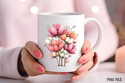 Whimsical Floral Spring Clipart, an Illustration by Craft Nest (Thumbnail 7 of 11)