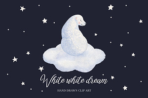 White white dream.