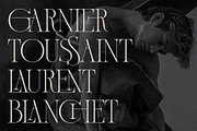 French Voyager - Chic Ligature Serif, a Serif Font by SilverStag Type Foundry (Thumbnail 10 of 23)