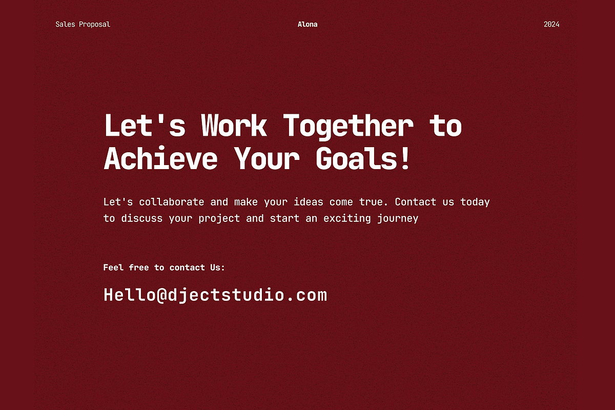 Alona Sales Proposal Deck, a Presentation Template by DjectStudio (Photo 3 of 4)