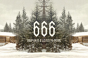 NORTH 06 - font, a Font by David is Creative (Thumbnail 4 of 4)