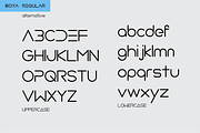 BOYA (Rounded Font ), a Sans Serif Font by Akdesain (Thumbnail 7 of 8)