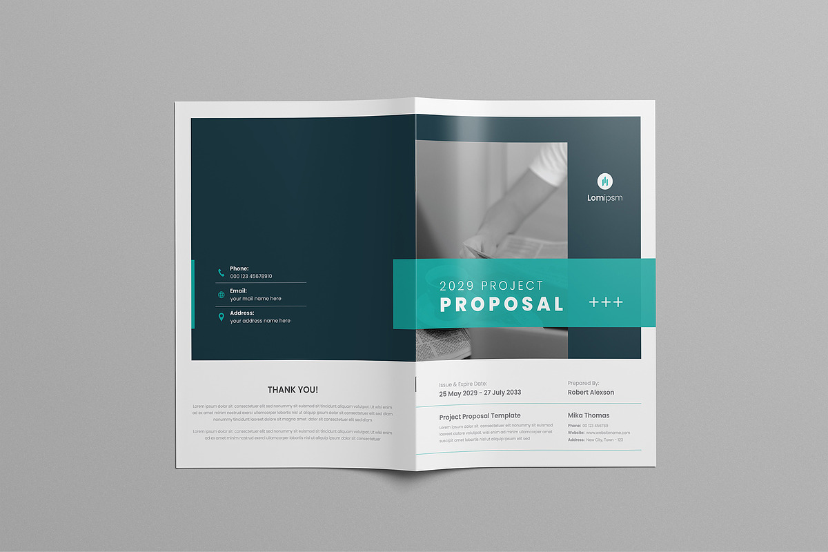 Proposal - INDD, a Brochure Template by Pixelpick (Photo 7 of 7)