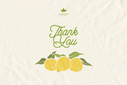 Lemon summer wedding templates set, a Stationery Template by Garden in frame (Thumbnail 10 of 10)
