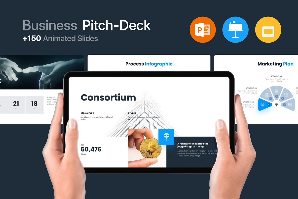 Consortium - Animated Pitch Deck, a Presentation Template by TemplateZuu (Photo 1 of 21)