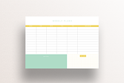 Printable Planners BUNDLE 2020, a Stationery Template by Suphansa (Thumbnail 3 of 17)