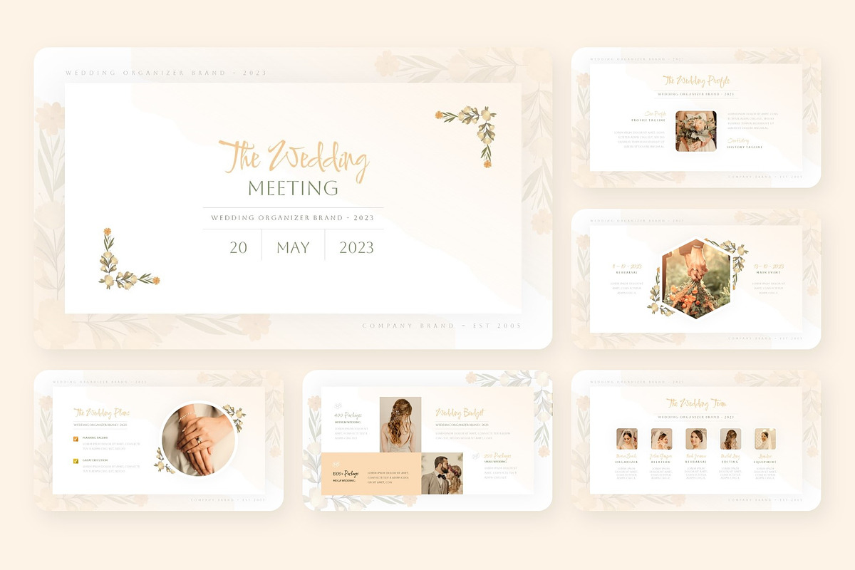 Wedding Meeting Keynote, a Presentation Template by NecrolitSlide (Photo 3 of 13)