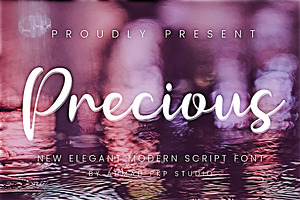 Precious Font Script