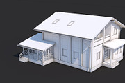 8 House Building and Swimming Pool, an Architecture 3D Model by multimedia4ds (Thumbnail 14 of 25)