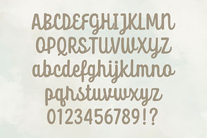 Fitfully - A Marker Cursive Font