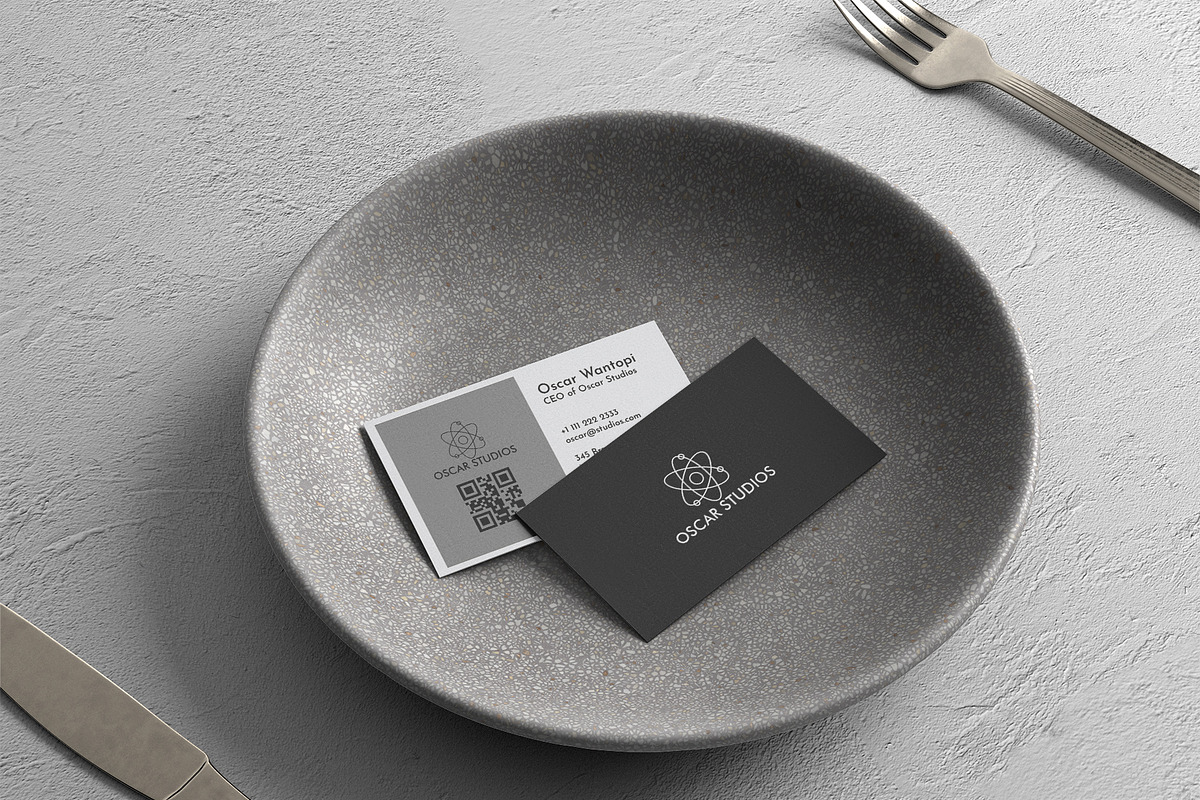 Business Card, a Business Card Template by Oskar Wantopi (Photo 2 of 2)