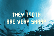 SHARKBEAT, a Sans Serif Font by futureisyesterday (Thumbnail 4 of 4)