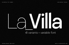 SLTF La Villa - Neo-Grotesk Typeface