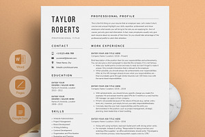 Resume/CV - The Taylor