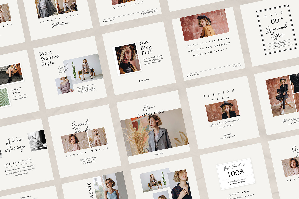 Minimalista - Social Media Pack, a Social Media Template by Vynetta (Photo 5 of 10)