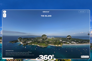 ORAVA 360 virtual tour template