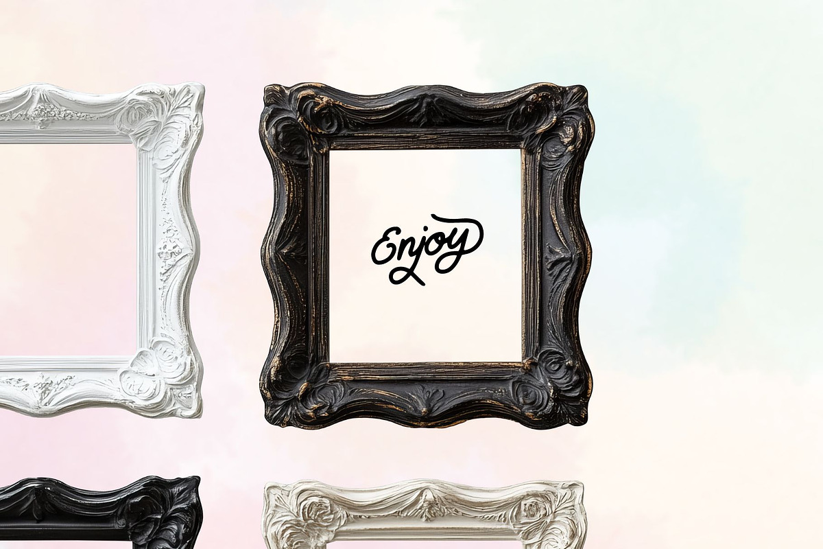29 Colorful Ornate Frame PNGs, a Decorative Illustration by Loony Dream Designs (Photo 7 of 7)