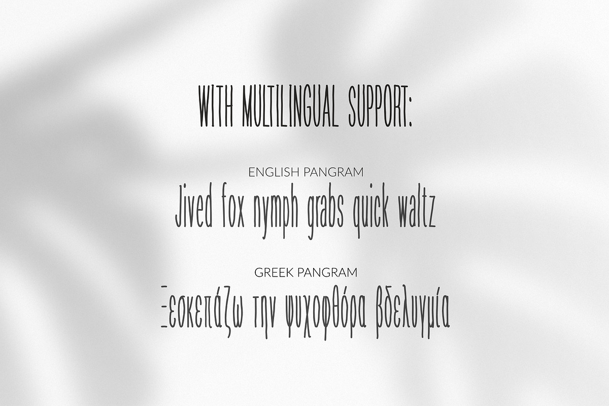 HandWritten Greek Cyrillic Font, a Font by Greek fonts by nantia.co (Photo 12 of 14)