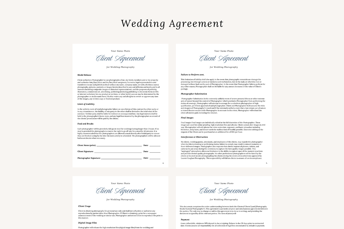 Wedding Photography Pricing Guide, a Marketing Template by Sweet Little Muse (Photo 13 of 13)