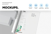 Newspaper Advert Mockups, an Advertising Mockup by megostudi0 (Thumbnail 3 of 8)