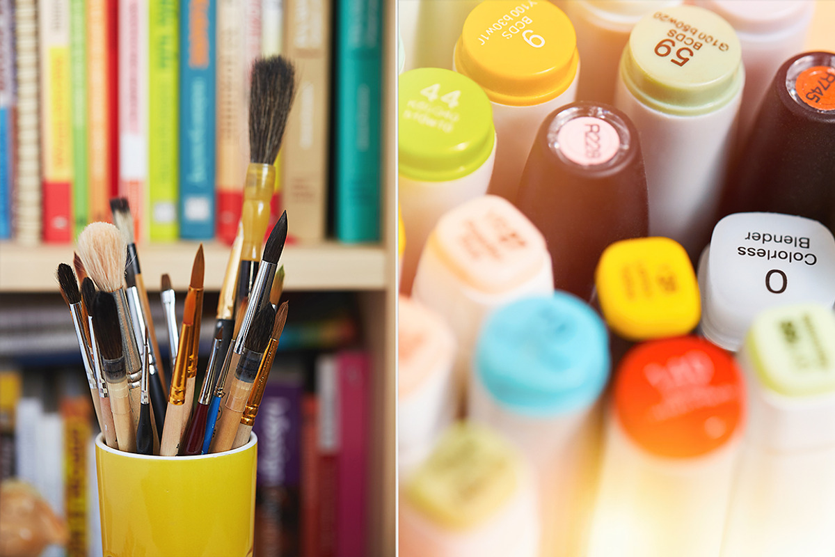 Art Accessories Photo Bundle, a Print Template by ArtChamomile (Photo 4 of 6)