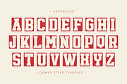 Dumps Style - Display Font, a Slab Serif Font by Pian45 Studio (Thumbnail 5 of 8)