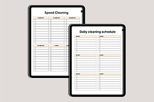 Digital Decluttering & Cleaning Plan