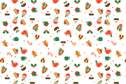 Festive Holiday Pattern Collection, an Illustration by Threestudio (Thumbnail 3 of 5)