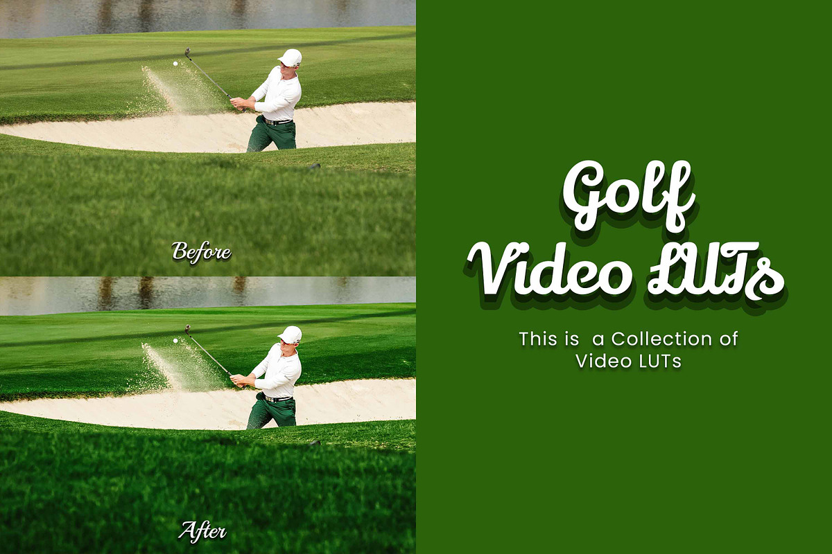 30 Golf LUT Collection, a Preset Add-On by 3Motional (Photo 2 of 10)
