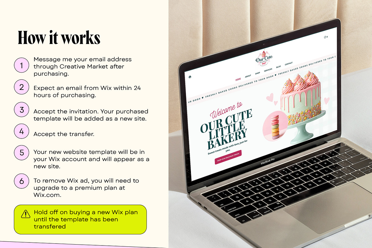 Wix Studio Bakery, a Wix Template by Template Twist Shop (Photo 5 of 9)