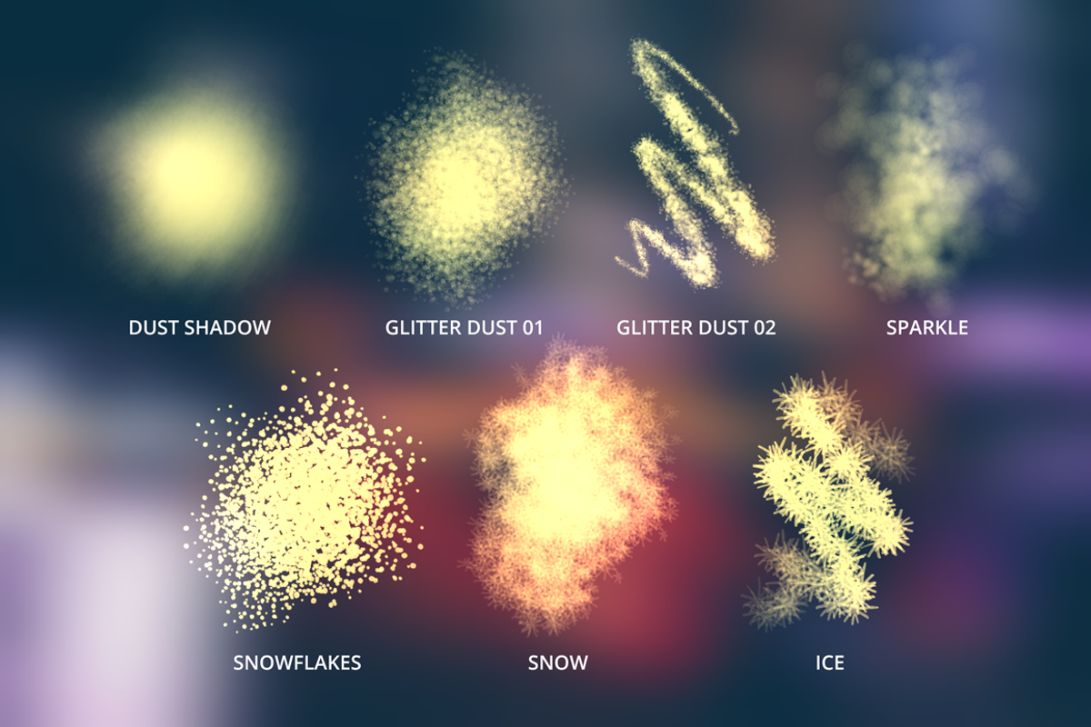 Procreate Light and Effect Lettering preview 5