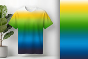 Tropical Gradient Yellow Green Blue, a Background Graphic by Sharon Schwalbe (Thumbnail 2 of 7)