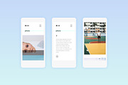 Oxo - Responsive Website Portfolio, an App Template by Ira Banana Studio (Thumbnail 11 of 12)