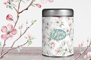 BLOOMY DAY Watercolor set, an Illustration by Lemaris (Thumbnail 6 of 7)
