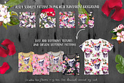Skulls&flowers. Watercolor, an Illustration by Where summer is (Thumbnail 8 of 10)