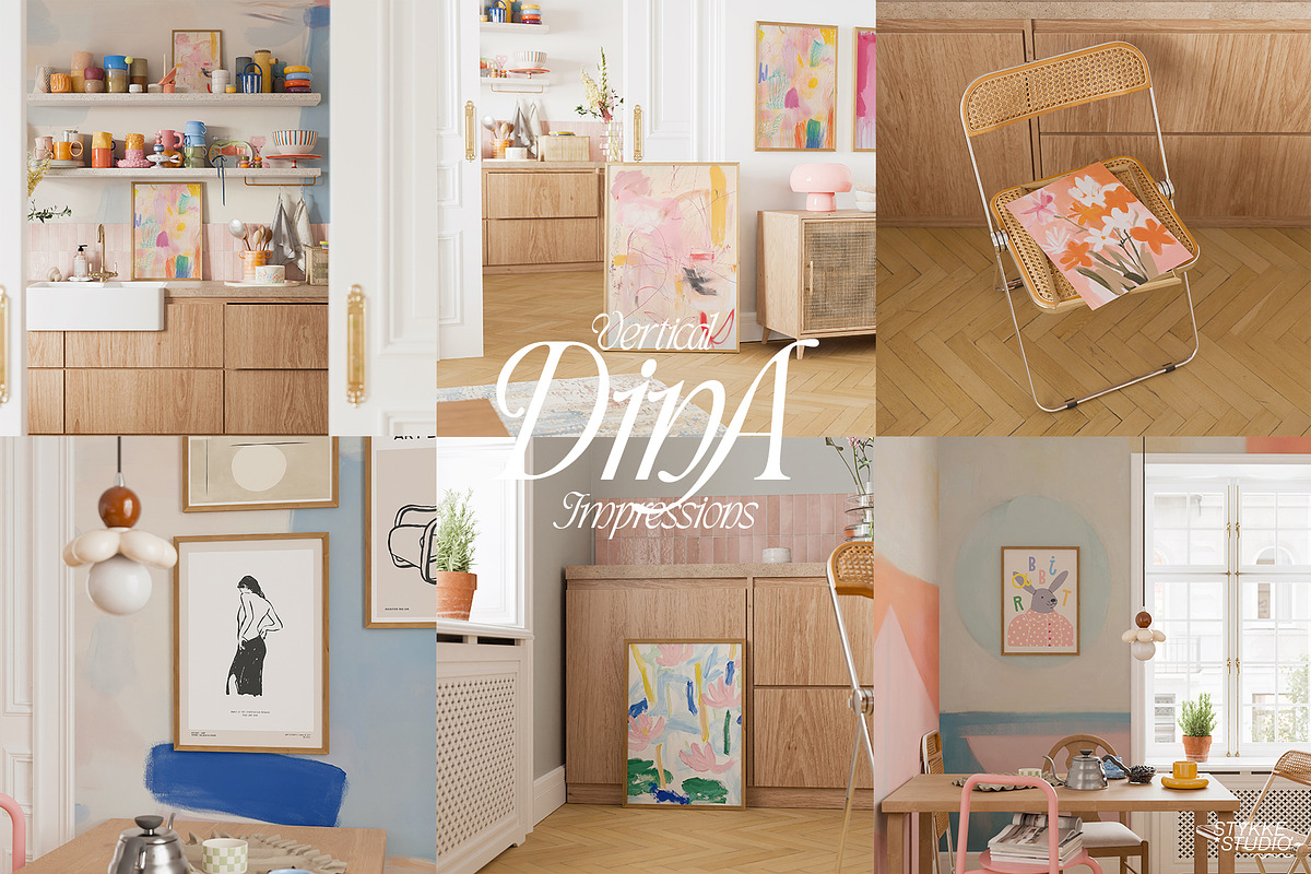 MUGS & CUPS | Frame Mockup Kitchen, a Household Mockup by Stykke Studio (Photo 3 of 13)